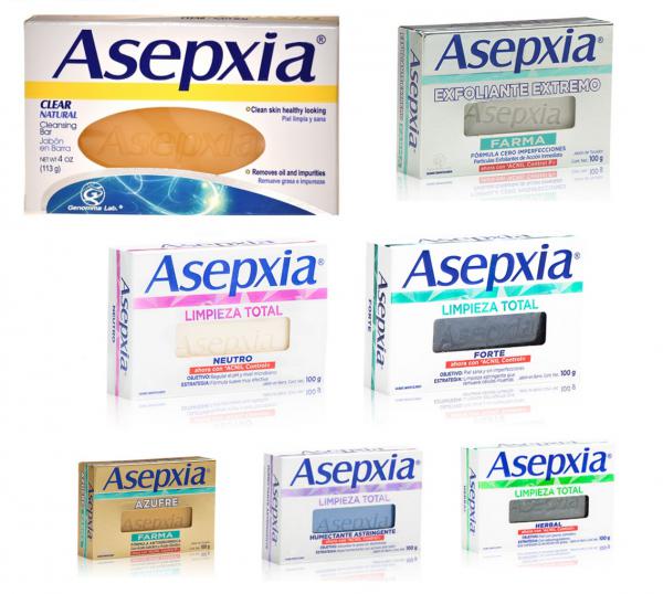 tipos de jabones asepsia